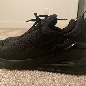 Nike airmax 270 all black size 11